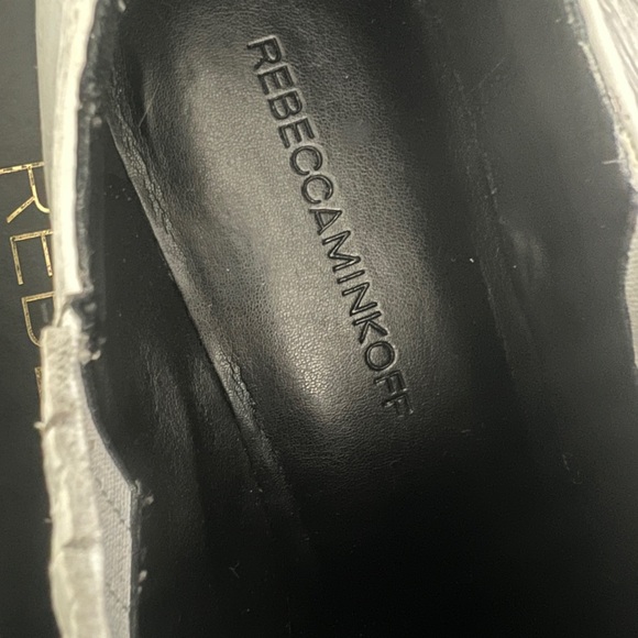 Rebecca Minkoff White Koso Cowboy Booties size 8 - Picture 8 of 9